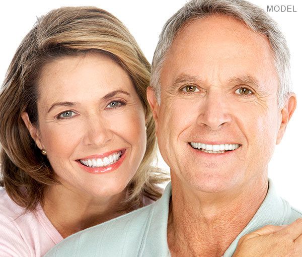 Male and female model