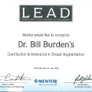 LEAD award awarded to Dr. Bill Burden
