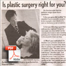 News article - Is plastic surgery right for you?